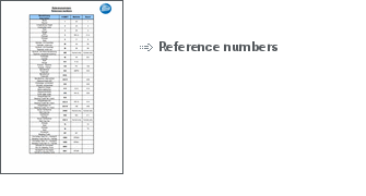 Reference numbers 