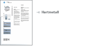 Hartmetall 