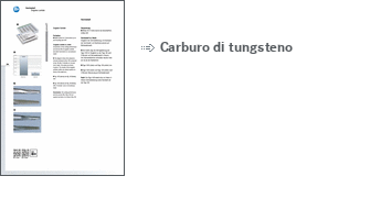 Carburo di tungsteno 